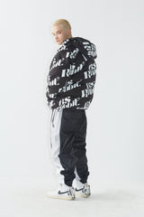 ロゴフーディーウェルロンパーカ/BSR2223FWJK001 LOGO HOODIE WELLON PARKA BLACK
