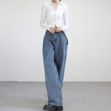 [NONCODE] Northern Wide Denim Pants