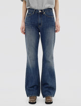 ベーシックジーンブルーブーツカットパンツ / no.332 Basic Jean Blue Bootcut Pants