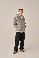 PINTUCK WIDE DENIM