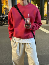 コットンワンタックバンドウエストワイドパンツ / Cotton One Tuck Banded Waist Wide Pants (7 colors)