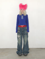 Kater Moji Long Sleeve BLUE