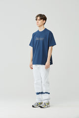 25P TRIANGLE GLITTER LOGO T-SHIRT (6554683310198)