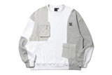 フレックポケットスウェット / FLECK POCKET SWEAT SHIRT_LIGHT GRAY