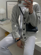 Shu Pipe Line Cardigan (5color) (6595006234742)