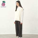 CHECK WIDE PANTS (6609494737014)