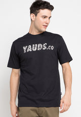 シグネチャーゼブラTシャツ / SIGNATURE ZEBRA BLK T-SHIRT (4516210147446)