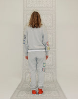 GRANNY SQUARE SWEATSHIRT GRAY MELANGE (6691432792182)