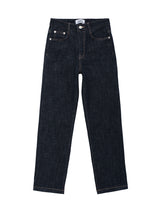 ストレートデニムパンツ / W1005 STRAIGHT DENIM PANTS_DEEP BLUE