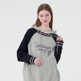 レタリンググラフィックチェリーフーディー／LATTERING GRAPHIC CHERRY HOODIE [MELANGE GRAY]