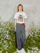 ローズガーデンTシャツ / Rose Garden T-Shirt (Ivory)