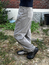 Slit puff point pants