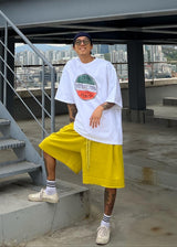 Essential flared half Pants 4COLOR