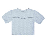 Fetching lace T-shirts (sky blue) (6684248998006)