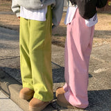 ナッピングエンブロイダリー2WAYジョガーパンツ / [Bellied made] napping embroidery two-way jogger pants