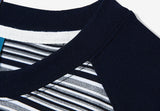 ソリッド＆ストライプエアコンフォートショートスリーブTシャツT67/Solid & Striped Air Comfort Short Sleeve T-shirt T67 Navy