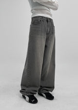 【MADE】メリデンオーバーフィットデニムパンツ