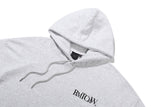 モノクロームパーカー / MONOCHROME HOODIE_LIGHT GREY