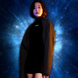 [UNISEX] Fleece Bolero Jacket (Black) (6656040501366)