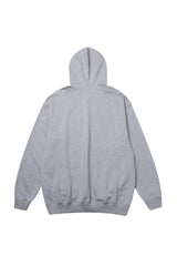 ハーフジップフーディ