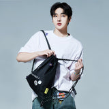 HOLYNUMBER7 X DKZ ブラックバッグ_アディショナルバッジ