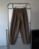 CR Youth shuffle two-tuck wool wide pants (3 colors)