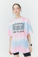 タイダイ フラワー グラフィック Tシャツ / Tie-dye Flower Graphic Tee