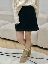 Karena corduroy skirt (XL size)