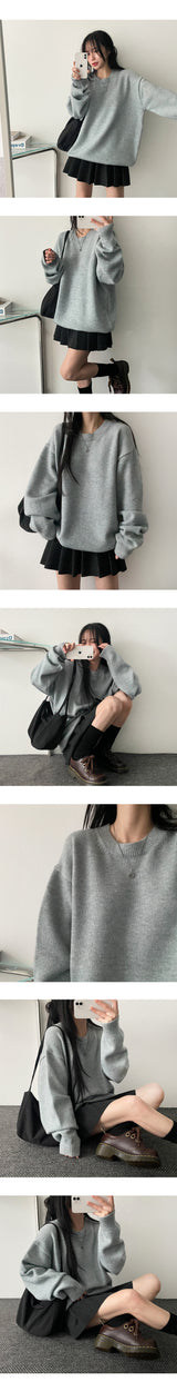 Delando Tom Boxy Angora Knitwear