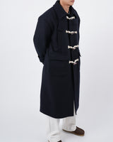 ウールダッフルインナコート/ーキルティングwool duffle inner quilting coat 3color