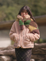 Fur-collar Dumble Jumper