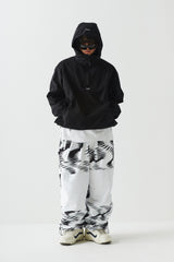 ウェーブベルベットスーパーワイドボックスパンツ / BSR2223FWPT016 ZGZG WAVE VELVET SUPER WIDE BOX PANTS WHITE