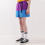 NYLON COLOR SHORTS (BLUE) (6554998767734)