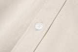 ソリッドスエードシャツS95/Solid Suede Shirt S95 Ivory