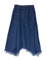 ビンテージジーンズダメージロングスカート / vintage jean damage long skirt