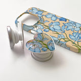 ブルーデルフィニウム  スマートフォンケース/Blue Delphinium (Galaxy) Matt Hard Case