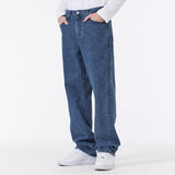 Signature Stud Regular Fit Denim Pants Indigo