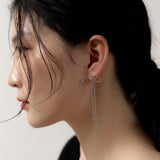 ホリロングリボンピアス