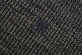 サイドオープンニットベスト / SIDE OPEN KNIT VEST_CHARCOAL