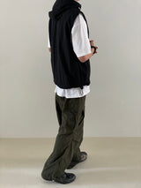 Track anorak vest