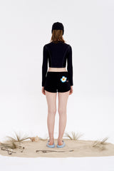 チェリーインナーパンツボードショーツ / CHERRY INNERPANTS BOARDSHORTS [BLACK]