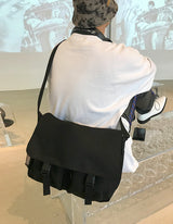 No.7939 バックルツーポケットクロスバッグ