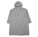 [ASCLO MADE] Linen Check Set Up Hood Coat (6562354233462)