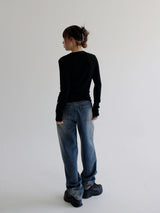 デカフェインデニムパンツ / no.3617 Decaffeinated Denim Pants