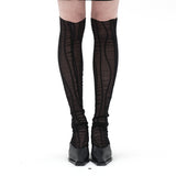 212-mesh wave knee-socks (6564765466742)