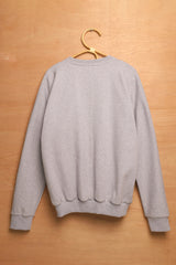ハーフジップレイヤードスウェットシャツ / HALF ZIP LAYERD SWEATSHIRTS-MIXTURE GREY