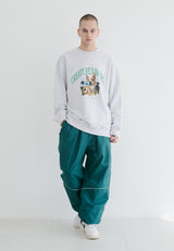 ソフトラウンドジョガーパンツ / BSR2223FWPT050 WD SOFT ROUND JOGGER PANTS GREEN