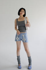 アーガイルニットショートパンツ / Argyle Knit Short Pants (3color)