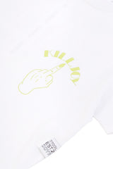 クルーネッククロップトップTシャツ / Crew neck crop top T-shirt (2624772898934)