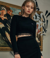 レタスエッジポイントトップス / Lettuce Edge Point Top (4573555130486)